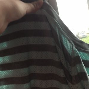 Long sleeved shirt blue and gray